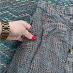 American Eagle  Plaid Button Down Midi Skirt Photo 5