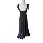 Lulus New  Black Formal Dress with Tie Shoulder Straps, Size Small Photo 1