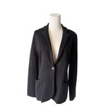 J.Crew  - Factory Schoolboy Sweater Blazer Black Sz S Photo 3