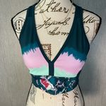 Adidas NWOT Women's Teal and Pink Tank Top Size Medium Photo 5