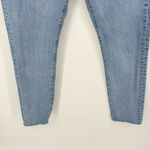Levi's Levi’s 501 Fray Hem Skinny Jeans Size 27 Light Wash Photo 4