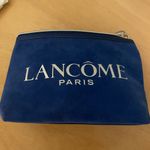Free with bundle only!! New Lancome make up bag blue velvet feel Photo 0