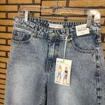 Witty Fox Dad Denim Jorts Size 5/27 Blue Photo 2