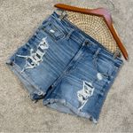 American Eagle  Women’s Ne(x)t Level High Rise Shortie Denim Shorts 3.5” Size 12 Photo 4