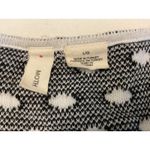 Polka Dot Tunic Top with Pockets, Short Sleeve, Casual Everyday Wear White Size L Photo 5