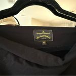 Vivienne Westwood  Asymmetrical Sleeves Draped Midi Dress in Black Cotton Size XS Photo 2