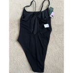 Wild Fable Black One Piece Swimsuit High Leg Extra Cheeky NWT Size S Photo 5