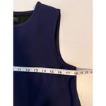 Rag and Bone Rag Bone New York Sleeveless Asymmetrical Hem Midi Dress Navy Blue Black Size M Photo 5