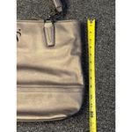 Simply Vera Wang Catherine Tote Grey Handbag Metallic Chain Strap NWT 12"x16" Photo 5