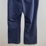 Everlane  The Bi-Stretch Flare Pant Size 14 Navy High Rise Flare Business Casual Photo 9
