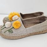 Tory Burch Lily Pom Pom platform espadrille loafer Size 8 Photo 1