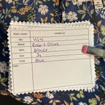 Rose + Olive  Womens Blouse Size 3X Bohemian‎ Floral Flowy Peek-A-Boo Sleeve Photo 8