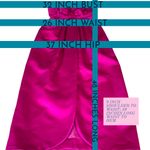 VINTAGE 1980'S JEWEL TONE PINK VICTOR COSTA STRAPLESS SATIN FORMAL DRESS (8) Photo 13