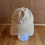 Gigi Pip Hat Cap Adult Tan Beige Adjustable Leather Strap Lined Casual‎ Corduroy Photo 4