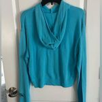 SKIMS  Modal French Terry Classic Hoodie Cyan Photo 3