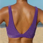 BERLOOK Purple Lurex Cut Out Bikini SET 44 Size XS Photo 3