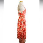 ZARA PZARA PRINTED STRAPPY DRESS COLLECTION XS PATTERNED FLORAL MIDI Size M NWT Photo 7