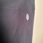 Free People Movement . Black athletic tie bottom leggings Photo 7