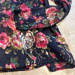 Anthropologie 🆕 Aratta Diana floral neck tie lightweight blouse top long… Photo 6