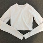 Cotton On  Micro Crop Long Sleeve White Photo 0