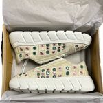 Free People NEW  Catch Me If You Can Crochet Platform Sneakers size 40 White Photo 12
