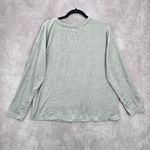 Gray Christmas Dog Cat Holiday Festival Relaxed Naughty Nice Print Top Medium Photo 1