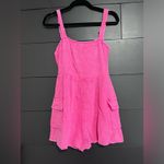 Blue Blush  One Piece Shorts Romper Backless Adjustable Straps Womens Sz S NWOT Photo 1