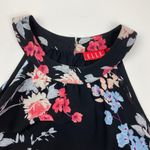 Elle  Maxi Dress HiLo Multicolor Floral Size S Photo 4