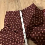 Anthropologie  Marsden Wide-Leg Pants‎ Geo Print Red orange size 2 Photo 12