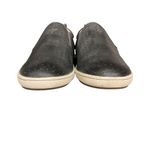 Taos Women's Size 9.5 Leather Court Sneaker In Steel Grey Slip On Comfortable Gray Photo 9