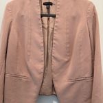 Eileen Fisher  Women's Open Front Long Sleeve Blazer Jacket Blush Pink Size XSp Photo 2