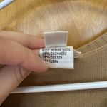 Talbots  Petites Cashmere Blend Short Sleeve Sweater Brown Medium‎ Photo 4