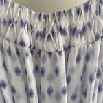 MISA Los Angeles NWT MISA Artemis Off-the-shoulder Belted Chiffon Dress In White Evil Eye Photo 6