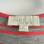 Olive & Oak Striped Tank Top Dress | Cali Coral & Heather Grey Stripe Photo 1