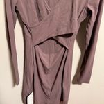 Lululemon NWT  Contour Dress *Nulu Antique Bark Mauve- Size 8 Photo 4