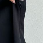 Anthropologie  Postmark Dress 00 Black Cut Collar Peter Pan Retro Pin Up Cochette Photo 5