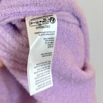 Free People  Jaci Long Sleeve Mock Neck Sweater Dress in Lavender Size X-Small Photo 5