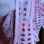 Jade Pink Tie Dye Mesh Cutout Bodysuit & Legging Set XS / Small Photo 12