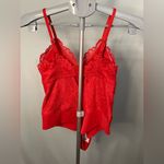 YITTY NWT‎  Red Lace bodysuit size medium Photo 6