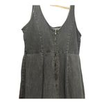 Urban Outfitters  Washed Black Overall Jumpsuit Straight Leg // Size Medi… Photo 4