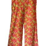 Lilly Pulitzer  Pants Womens Small S Floral Palazzo Patterned Cotton Pink Orange Photo 0