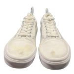 Vans Old Skool Unisex White/Marshmallow Low Top Lace-Up Sneakers Men 6.5/Women 8 Photo 4