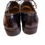 Coliac Black Patent Leather Embellished Lace Up Oxfords, Sz Eu 37 Photo 8