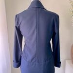 Harlowe $ Graham Harlowe & Graham Navy Blazer Photo 3