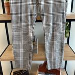 Banana Republic Mid-Rise Sloan Plaid Ankle Woven Career Dress Pant Trouser, 4 Photo 2