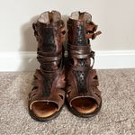 FREEBIRD by Steven Freebird Nest Leather Western Boho Peep Toe Boots 
Size 7 Photo 5
