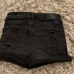 American Eagle  Super Hi Rise Shortie. Black Size 00‎ Photo 2