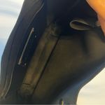 Portland Leather Goods, black tote bag, 13”x11.5”NWOT Photo 11