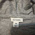 Cuyana  Organic Cotton Blend Drape Back 3/4 Sleeves Tee Size S Grey Photo 4