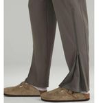 Lululemon Everlux High-Rise Zip-Leg Track Pant Size 6 Grey Sage Green Jogger Photo 3